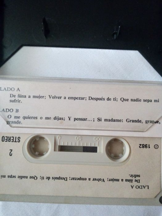 Cassete áudio original de Julio Iglesias - êxitos