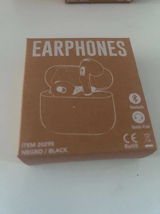 Pack de 3 Auriculares Bluetooth - Novos em caixa