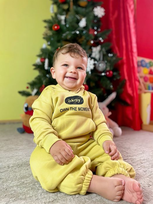 Теплий дитячий спортивний КОСТЮМ