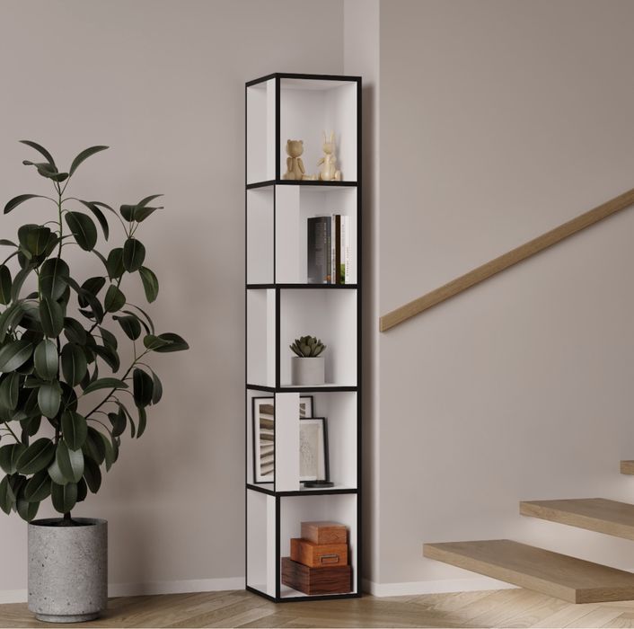 Стелаж угловой Этажерка в спальню Полка в офис Стелаж Полиця Шафа