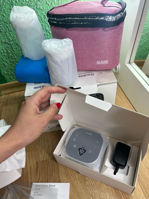 Електричні насоси IKARE для подвійних молочних залоз. молокоотсос