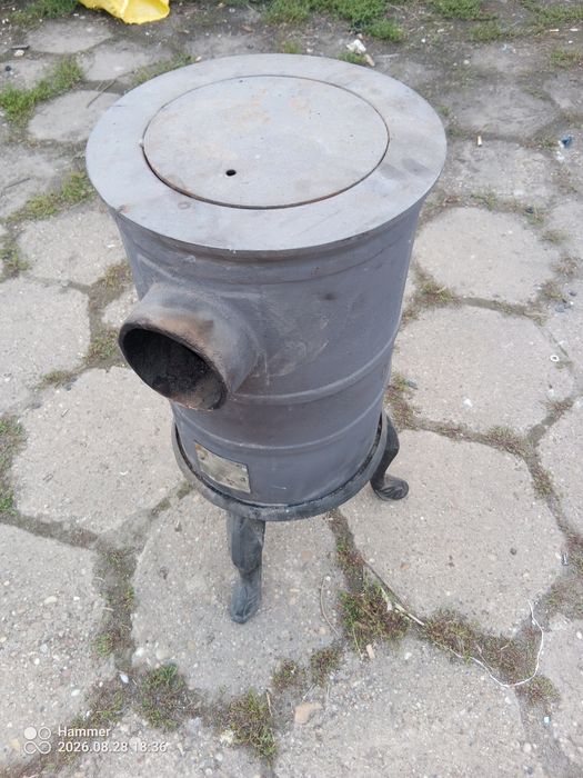 Piec żeliwny koza