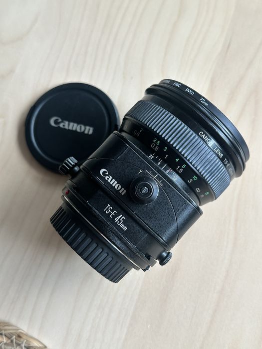Canon TS-E 45mm f/2.8 z mocowaniem Canon EF