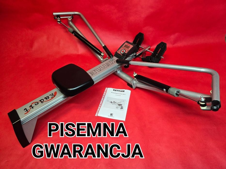 Kettler Kadett Mocny Wioślarz z Komputerkiem 12 stopni regulacji