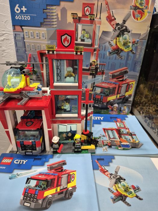 Lego remiza strażacka nr 60320 wiek 6+
