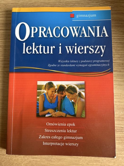 opracowania lektur i wierszy