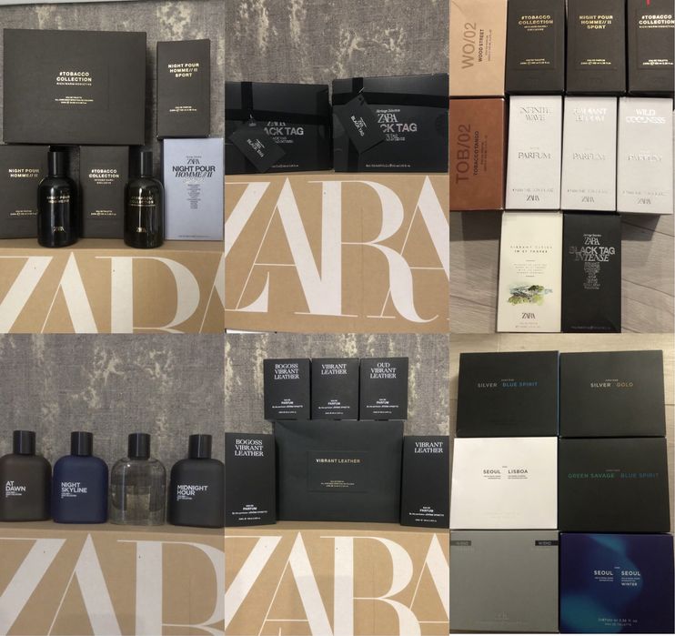 Чоловічі парфуми ZARA.Роздріб,опт.дроп.