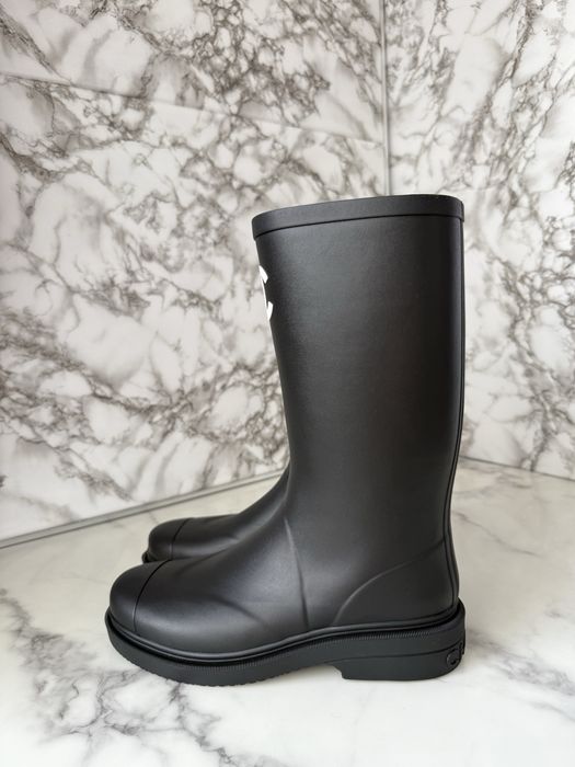 Kalosze Chanel black