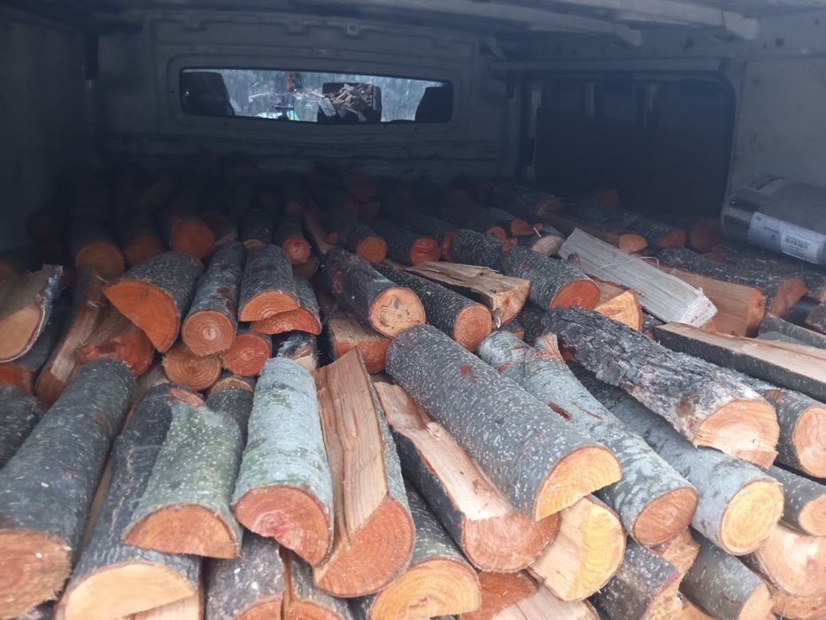 Дрова, береза, вільха, дуб. Колоті, чурки, метри
