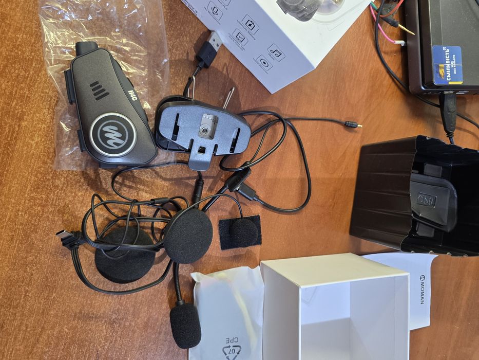 Мотогарнітура Moman H4C з камерою