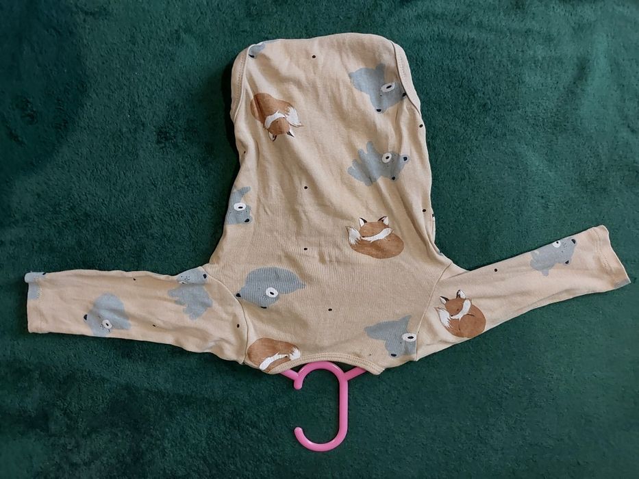Body z misiami fox & bunny by sinsay rozmiar 74