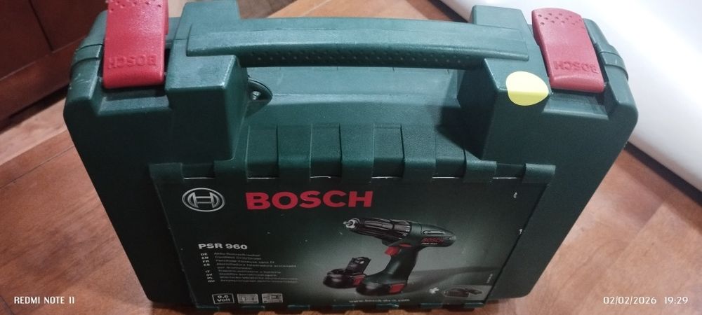 Aparafusadora Bosch PSR 960 (Conversão Lítio)
