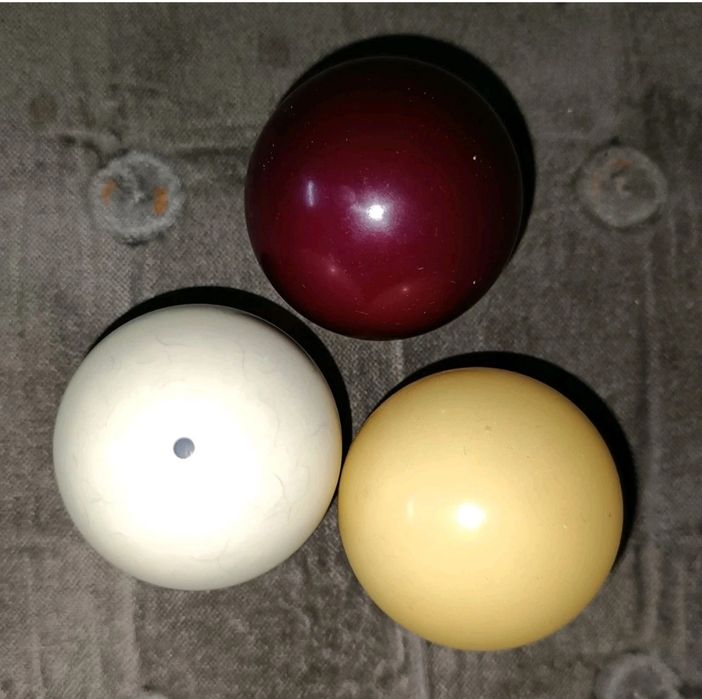 Conjunto completo de Bolas de Bilhar Livre  Carambola Vintage Aramith