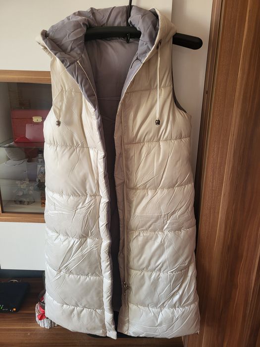 Bezrękawnik beżowy sm