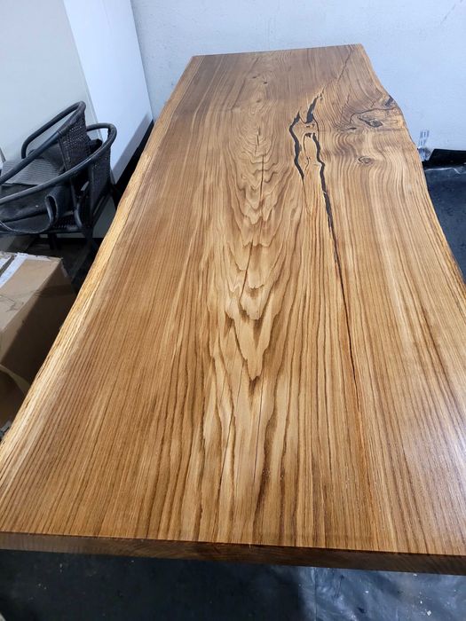 Stół dębowy z monolitu