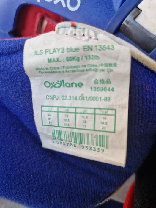 Patins em linha ajustáveis ao tamanho Oxelo