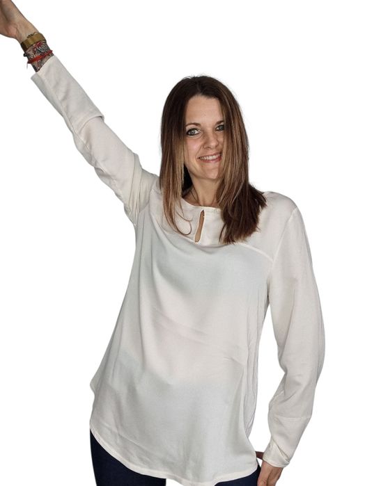 Kremowa bluzka monari rozmiar 44/46