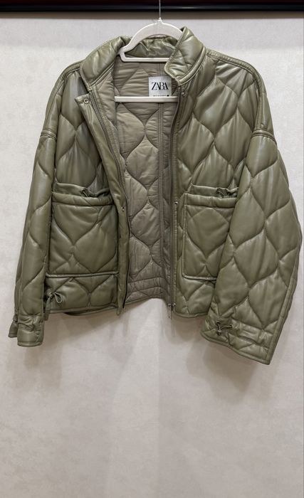 Куртка вітровка стьобана жіноча zara