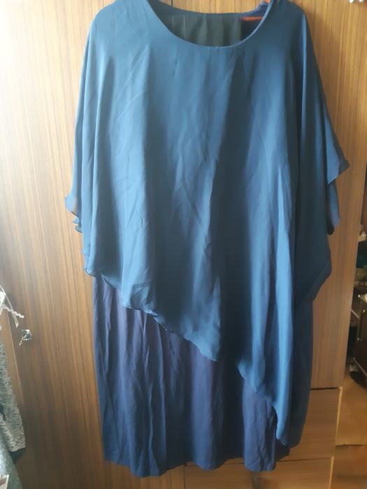 Sukienka granatowa 54 rozmiar
