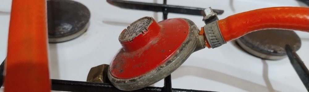 Reduktor i Wąż 320 cm. do podłączenia kuchenki gazowej