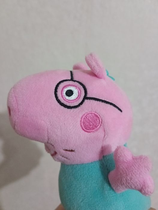 М' яка іграшка Папа Свин,свинка Пеппа,Джорж