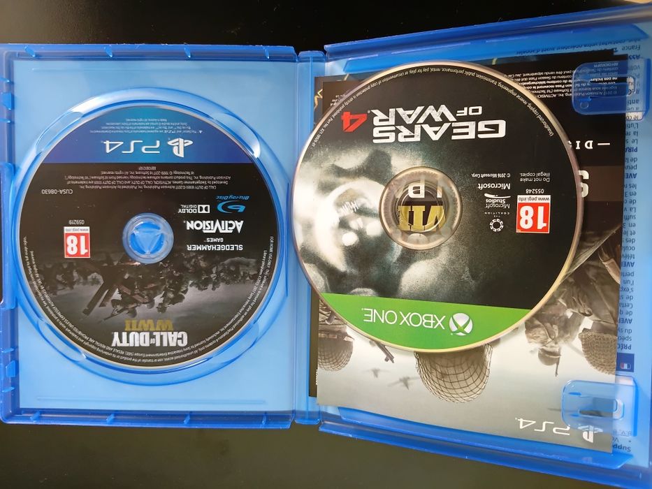 Диски Sony PlayStation 4 5шт +1шт Xbox