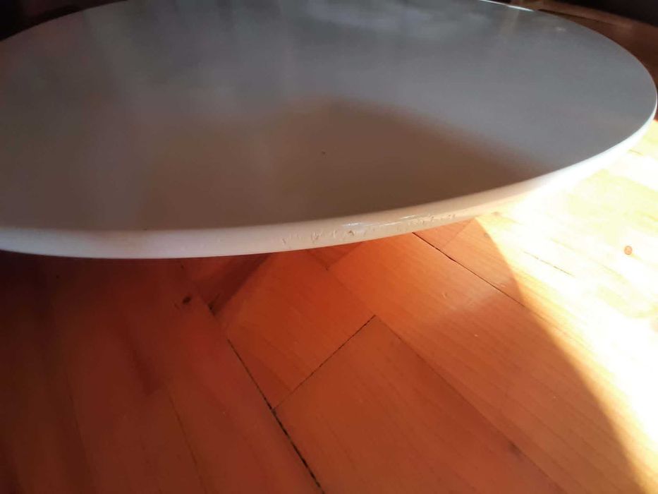 stół okrągły JEGIND (JYSK) biały śr.105cm wys.75cm