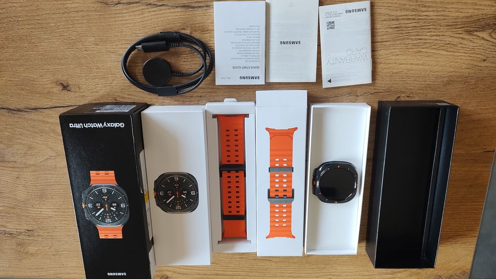 Nieużywany smartwatch GALAXY WATCH ULTRA GR 47 SM-L705 Tytanowy Szary