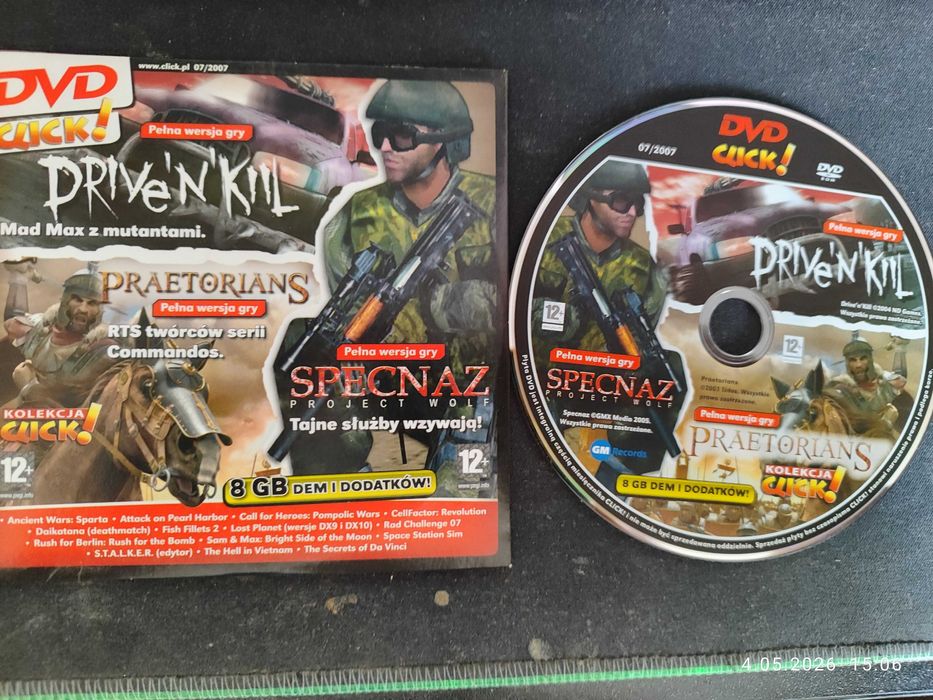 Specnaz Project Wolf + Drive'n'kill + Praetorians PC