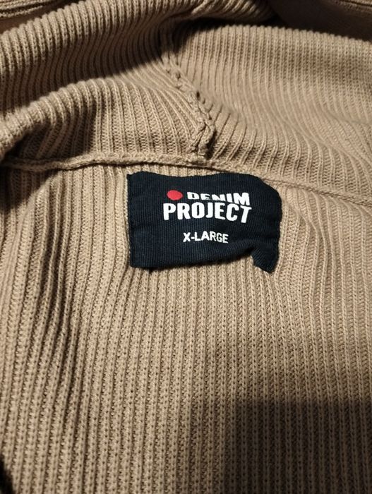 Męski kardiogram z kapturem Denim Projekt