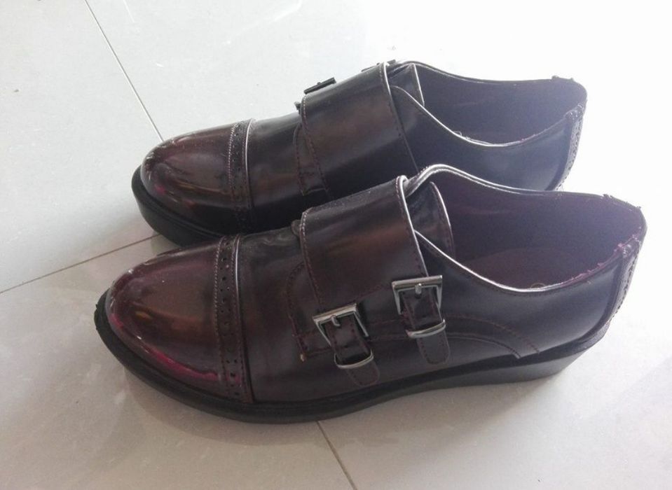 PARFOIS 36 - elegante calçado bordeaux para sra