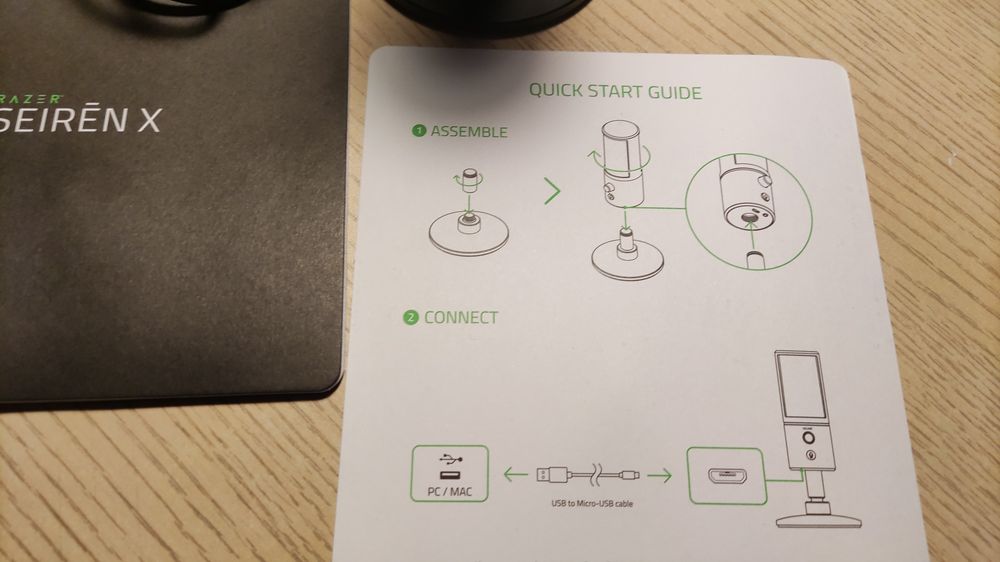 Mikrofon pojemnościowy  do  komputera  USB RAZER SEIREN X Streaming  Y