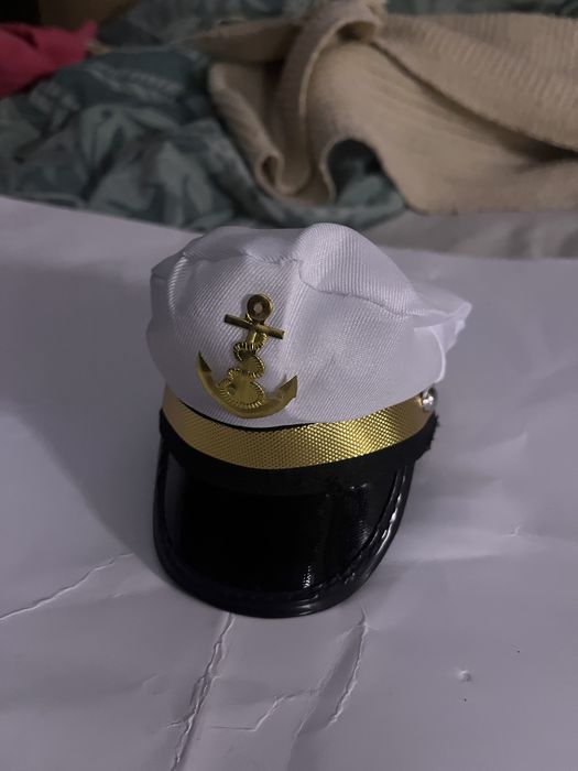 #Czapeczka dla Psa/Kota#KAPITAN#Kostium-Ozdoba#