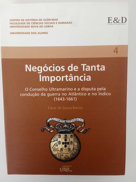 Negócios de tanta importância - Edval de Souza Barros