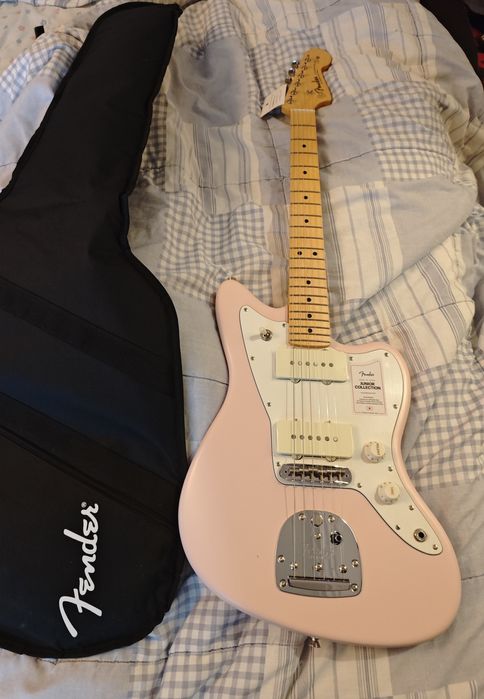 Fender Japan Jazzmaster Pink Seymour Duncan QP Quarter Pounder