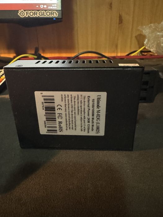 MEDIA KONWERTER jednomodowy M-203G Ultimode- bez zasilacza