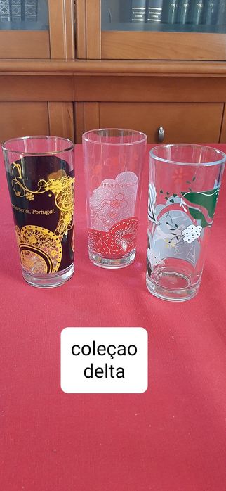 Copos novos com várias coleções