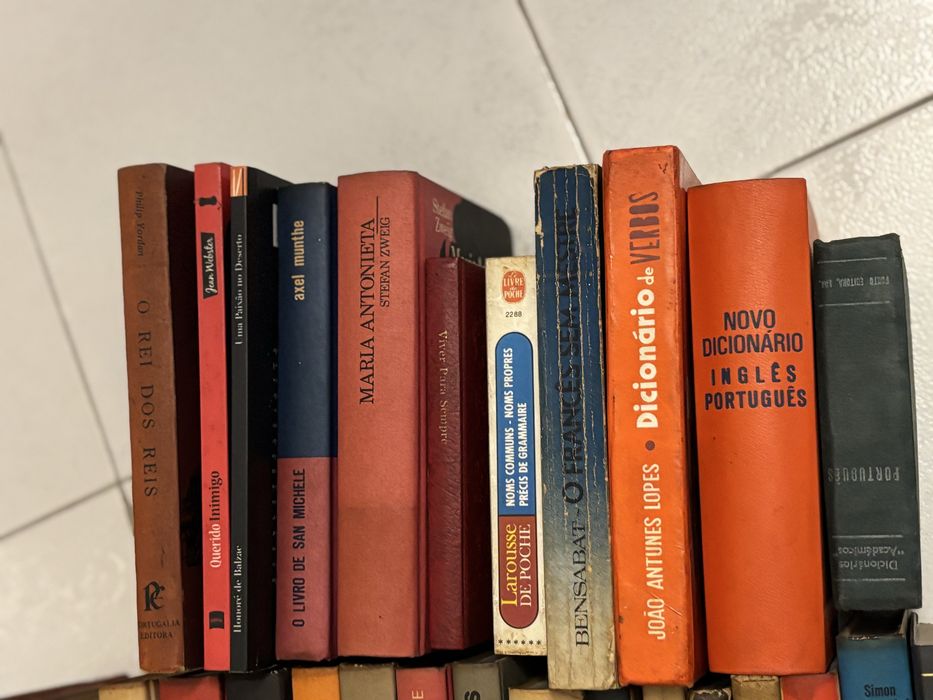 Livros antigos conjunto 106