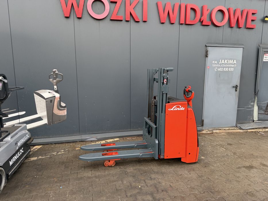 Paleciak elektryczny Linde L 14 2020 r 190 cm 1400 kg wózek Linde