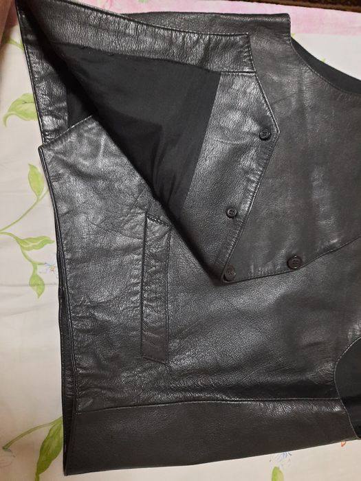 ЖАЛЕТ мужской из НАТУРАЛЬНОЙ КОЖИ высшего качества