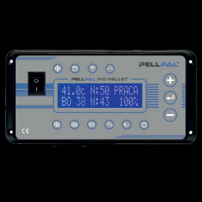 Kocioł Piec z podajnkiem na pellet PELLPAL 8 KW - 5 KLASA do 100m2