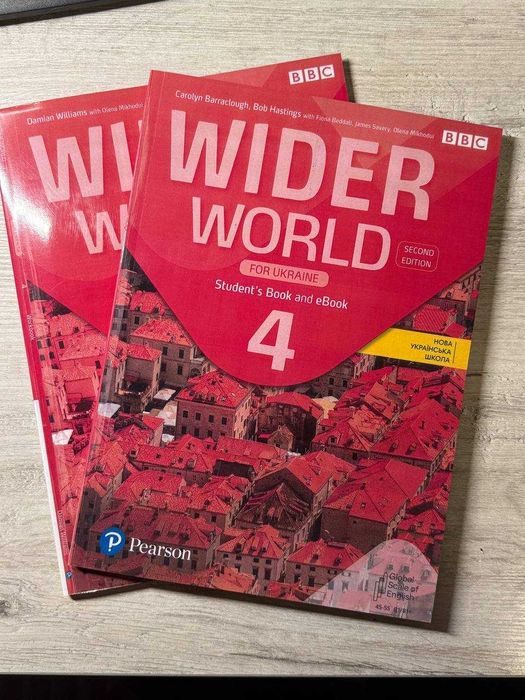 Wider World 4 (Second Edition for Ukraine)Student's Book+Workbook(НУШ)