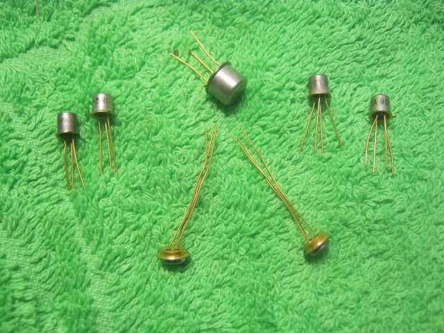 Транзисторы КТ630В,  КТ312Б,  КТ3128А, КТ501Л/М.