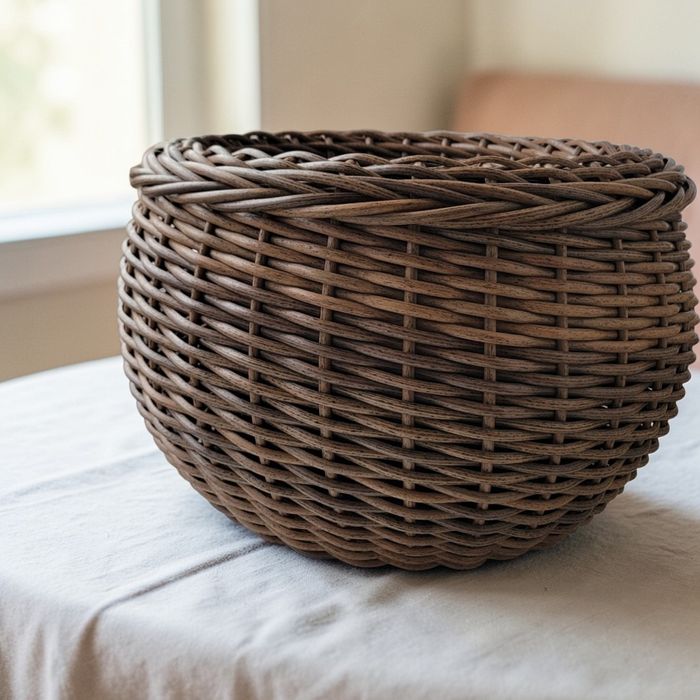 Кашпо 5л з ротангу. Горшок на вазон