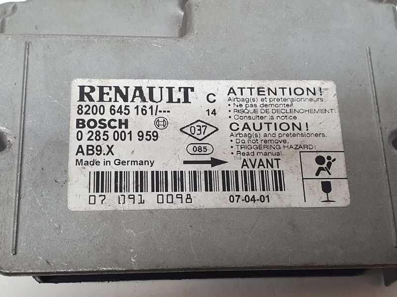 Centralina airbag RENAULT Clio III (BR0/1, CR0/1)