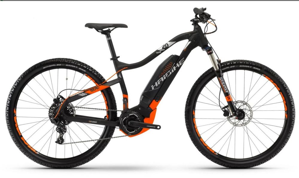 Велосипед Haibike SDURO HardNine 2.0 400Wh чорний 2018