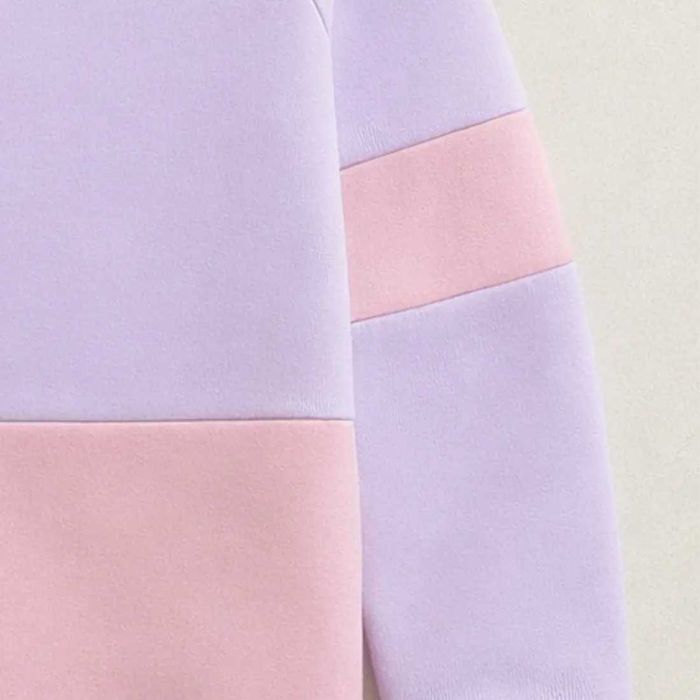 Moletom Infantil Lilás Flanelado para Menina Entre 8 a 10 Anos  PRONTA ENTREGA