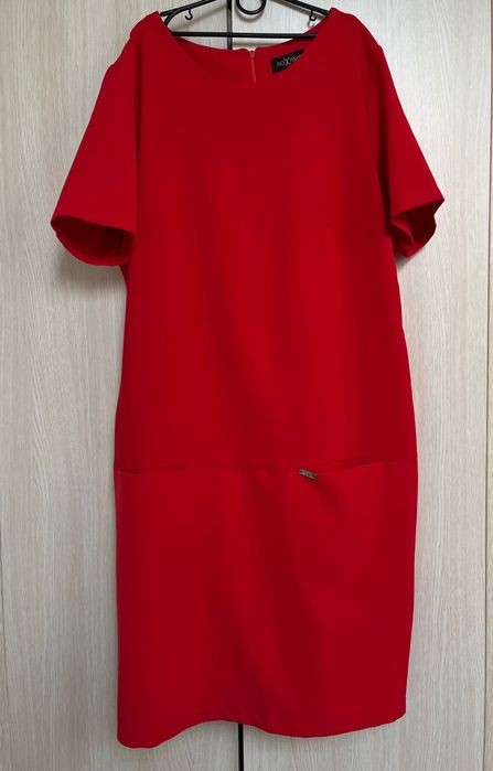 Сукня червона ROXANA