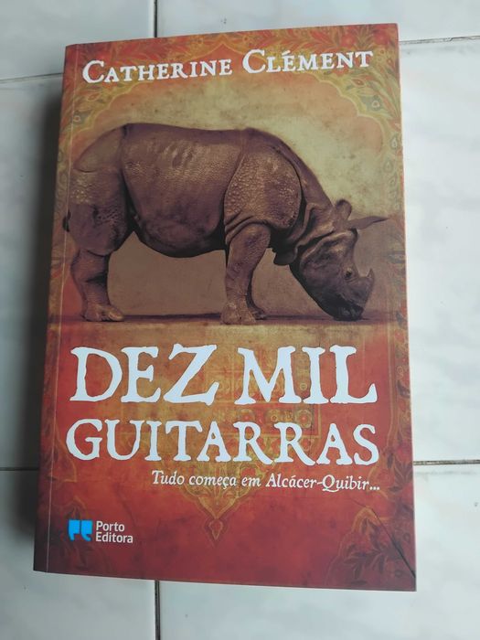 1 Livro de Romance Histórico de Catherine Clément - Dez Mil Guitarras
