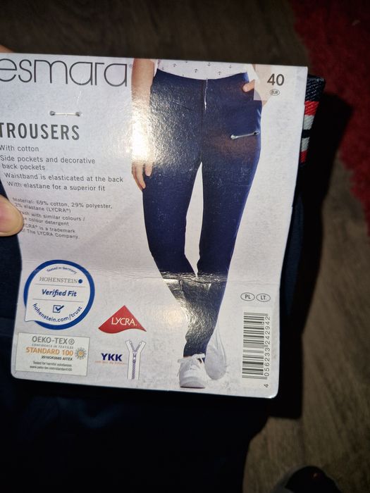 Spodnie esmara nowe 40